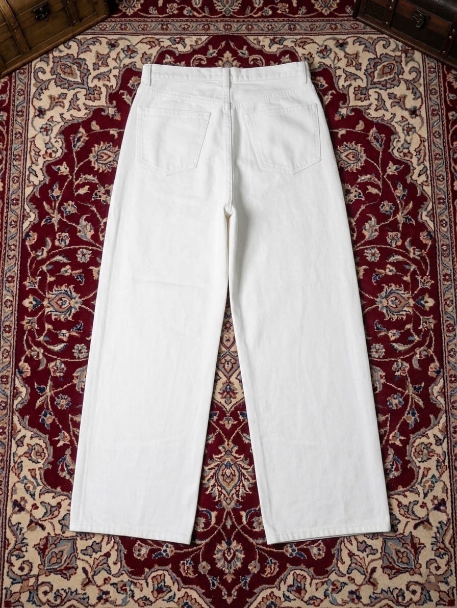 White Baggy jeans - Image 2
