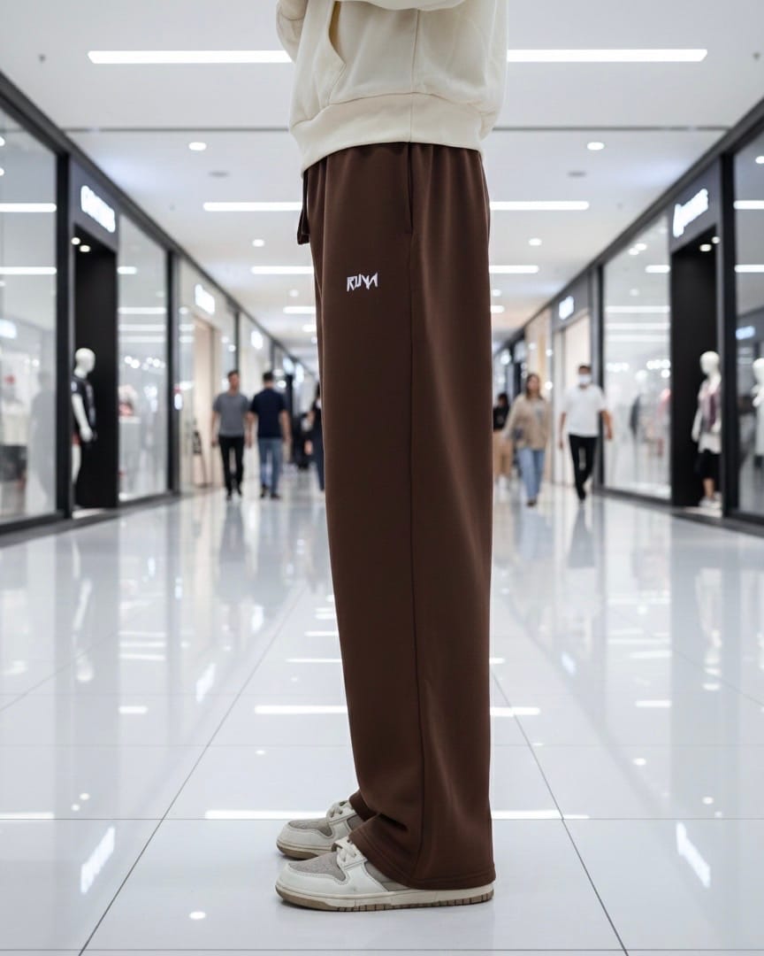 Chocolate Baggy Trouser - Image 1