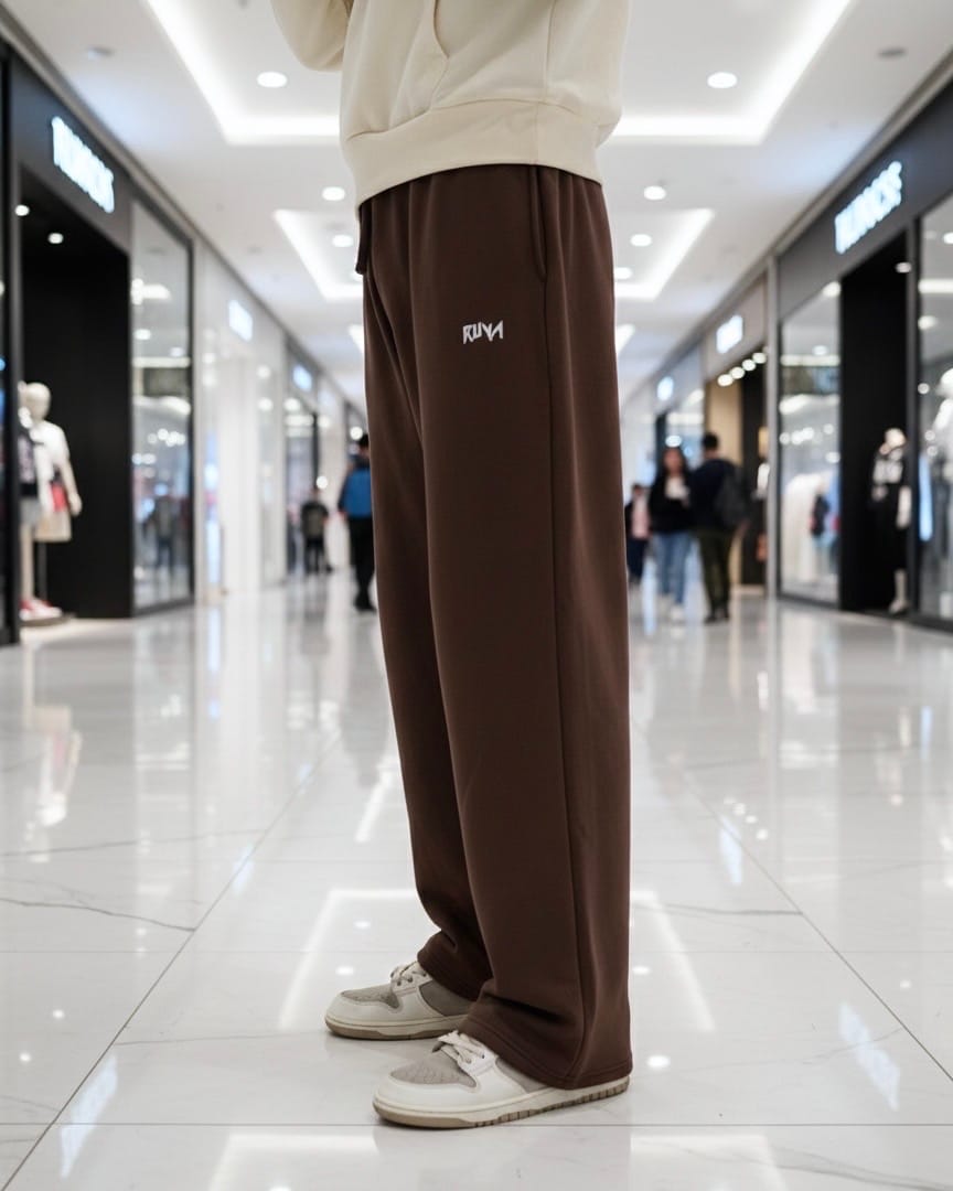 Chocolate Baggy Trouser - Image 2